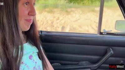 Katty West In Public Pickup - Cute Girl Asked For A Ride In The Car And On A Dick 22 Min - upornia.com