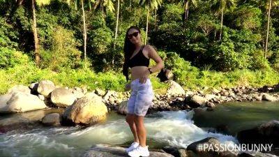 The Best - Passionbunny - Wow.. Its Public Masturbation In Tropical River With Fit Babe - upornia.com