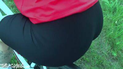 Cyclist Sensual Sucking And Doggy Fucking For Money - Outdoor 5 Min - upornia.com