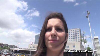 Fucking Latina Amateur From The Bus Station - upornia.com - latina