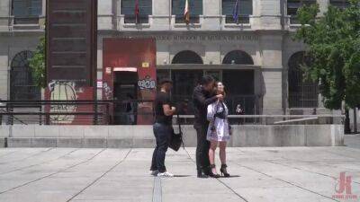 Zenda Sexy - Public Shame Slut Disgraced, Tickled, And Fucked By A Crowd - upornia.com