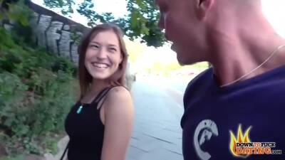 Blonde German Hottie Have Sex In Public With Stranger - upornia.com - Germany