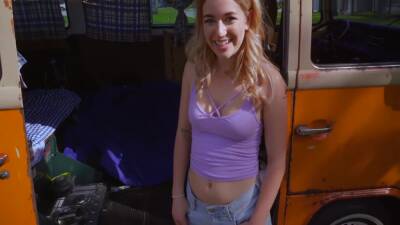 Cute Teen Abby Gets Fished And Fucked Hard In The Bus On A Sunny Day - upornia.com