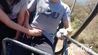 Blowjob At The Public Chairlift - hclips.com