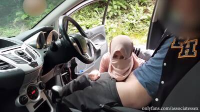 Public Dick Flash In Car. Shy Muslim Girl In Hijab Caught Me Jerking Off In Public And Helped Me Cum - hclips.com