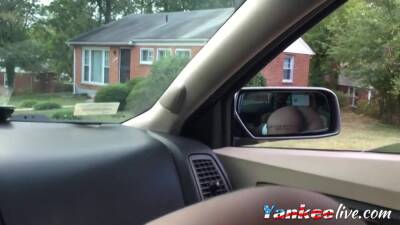 Ebony Public Blowjob In Car At With Day Light - hclips.com
