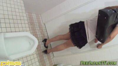 Japan babe urinating in toilet - sunporno.com - Japan - Asian - Japanese
