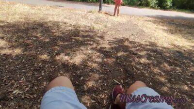 Flashing My Dick In Front Of A Young Girl In Public Park And Facial Cumshot Its Very Risky With People Walking Around - hclips.com