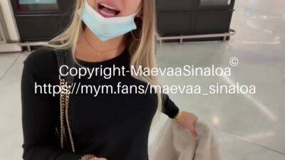 Maevaa Sinaloa - Manhunt At Paris Orly Airport A Stranger Fucks Me In The Toilet - hclips.com