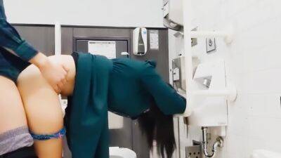 College Student Couple Having Sex In The Toilet - upornia.com - Asian