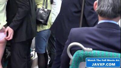 Asian Mommy On The Public Train - Hot Sex - sunporno.com - Japan