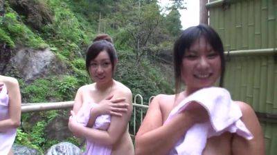 Hot Japanese Girls In Public Mixed Bath Group Sex - upornia.com - Japan - Japanese