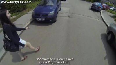Fucking Public - Out Of Town Gal Pounded Outside - upornia.com - Czech