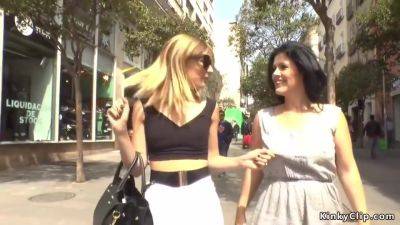 Disgraced Naked In Public With Mona Wales And Montse Swinger - hclips.com