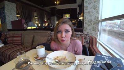 Took To A Restaurant And Cum In The Throat In The Toilet! She Swallowed Cum - hclips.com - Russia