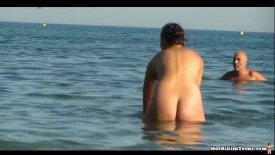 Voyeur Explicit Amateur Video From Public Nudist Beach With Spy Camera - hclips.com