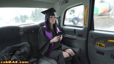 BJ student in college uniform pussyfucked outdoor in cab - hotmovs.com