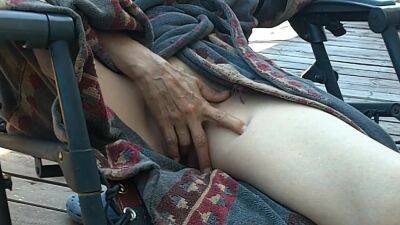 She Fingers Her Big Clit And Tight Pussy In Public Until She - upornia.com