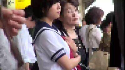Lady - Racy Japanese lady perfroming in fetish sex video in public - sunporno.com - Japan - Japanese
