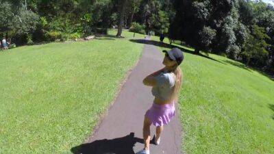 Fit Hot Blonde In Public Forest Trail Real Sex - upornia.com