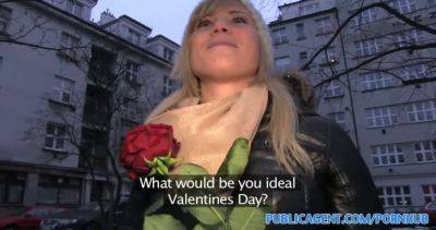 Watch Valentines Day get pounded hard by a stranger in public for cash - sexu.com