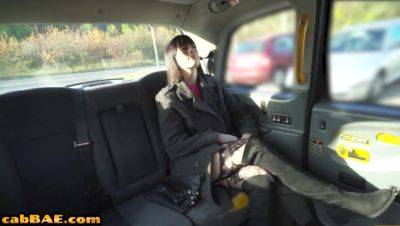 Bigass taxi slut in lingerie fucked in car by driver outdoor - txxx.com