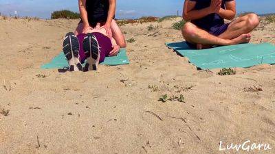 Yoga Instructor Cum Inside Hotwifes Pussy Outdoor While Her Husband Watch Caught By Strangers 6 Min - upornia.com