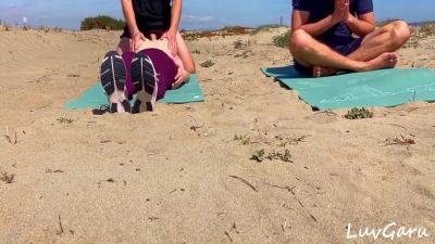 Yoga Instructor Cum Inside Hotwifes Pussy Outdoor While Her Husband Watch Caught By Strangers 6 Min - upornia.com