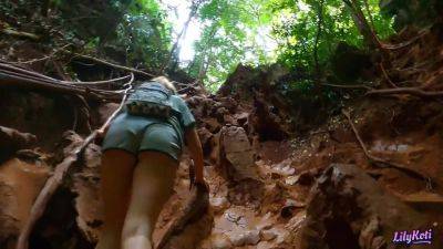 Real Couple Caught Having Sex Outdoor During Hiking! Lilykoti - hclips.com