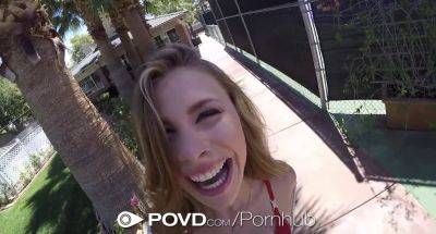 Anya Olsen's POV deepthroat in HD - Public Cock Sucking, Pussy Fingering, and Cowgirl Action - sexu.com