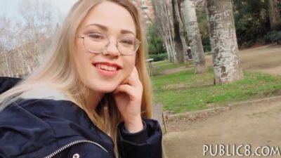 Eurobabe Gets Fucked By Stranger Man In Public For Cash - hclips.com - Germany