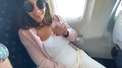 Sexy Stewardess Cummed Hard On The Plane Toilet M Alt When She Flew On Vacation With Her Lover - hotmovs.com