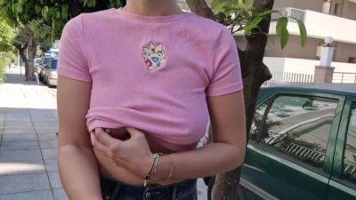 I Flash My Breasts While Walking In Public - upornia.com