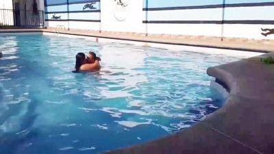 I Convinced A Chubby Housewife To Let Me Fuck Her In The Public Pool, This Busty Slut Lets Me Stick My Dick In Her In The Pool 11 Min - upornia.com - latina