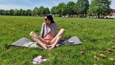 Nicky Brill In Showing Pussy In Public Park And Pissing - upornia.com