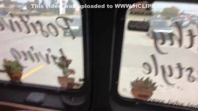 Fucking And Pegging In The Van In Public Parking Lot - hclips.com