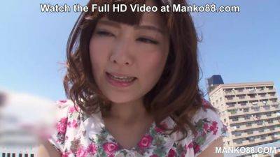 Trimmed Japanese babe Tomoka Sakurai Fucked Outdoor for Manko88 - hotmovs.com - Japan - Asian - Japanese