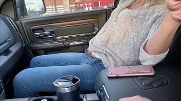 Petite Babe Squirts in Car and Wears Remote Control Vibrator in Public at Target - xvideos.com