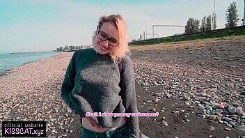 Public Agent fuck Russian Teen in Doggy Under the Bridge with Cum Swallow - xvideos.com - Russia